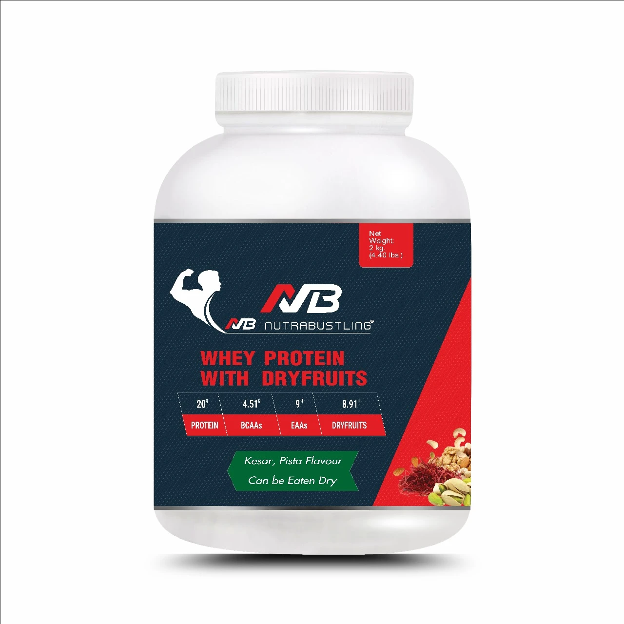 Whey Protein with Dry Fruits – 2kg